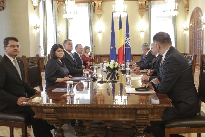 Klaus Iohannis, la consultări cu PSD FOTO Inquam Photos / Octav Ganea