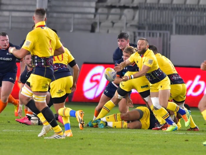 Rugbyștii români sunt pe o pantă ascendentă care ar trebui să îi ducă la Cupa Mondială (FOTO: FRR)