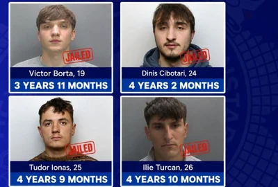 romani arestati Marea Britanie  foto Politia UK jpg
