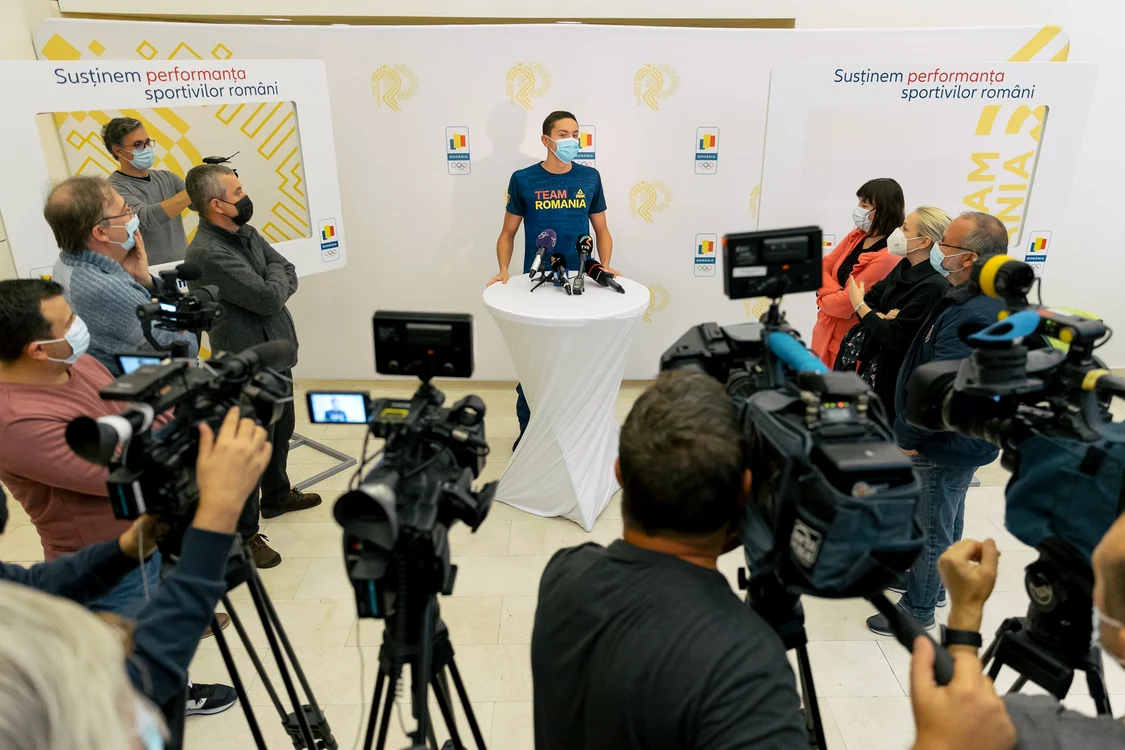 
    David Popovici a decis să se antreneze în țară deși ar fi avut colegi de nivel înalt în SUAFoto: COSR   