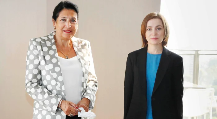 Maia Sandu este alături de poporul georgian, publicând un mesaj în acest sens. FOTO: Arhivă