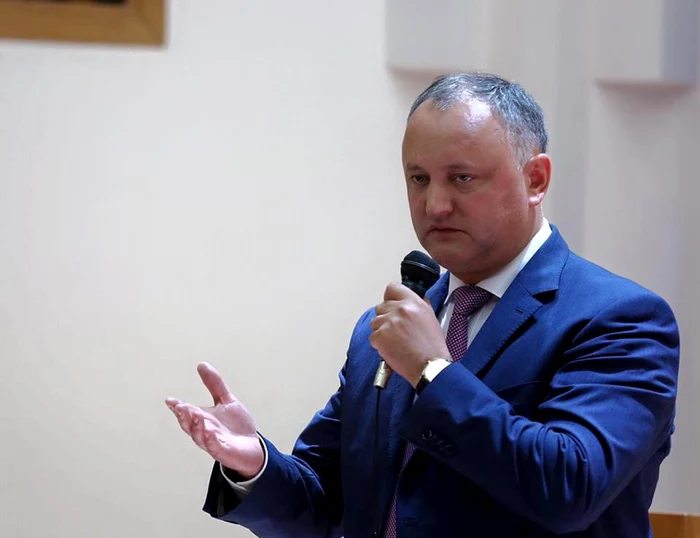 Igor Dodon, preşedintele Republicii Moldova