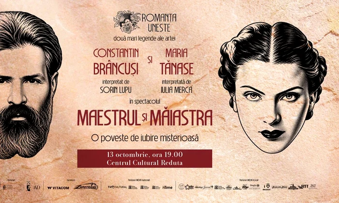 Evenimentul Maestrul și Măiastra spune povestea de dragoste misterioasă dintre Maria Tănase și Constantin Brâncuși printr-o experiență artistică originală