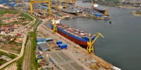 Şantierul naval de la Mangalia FOTO Damen Group