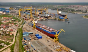 Şantierul naval de la Mangalia FOTO Damen Group