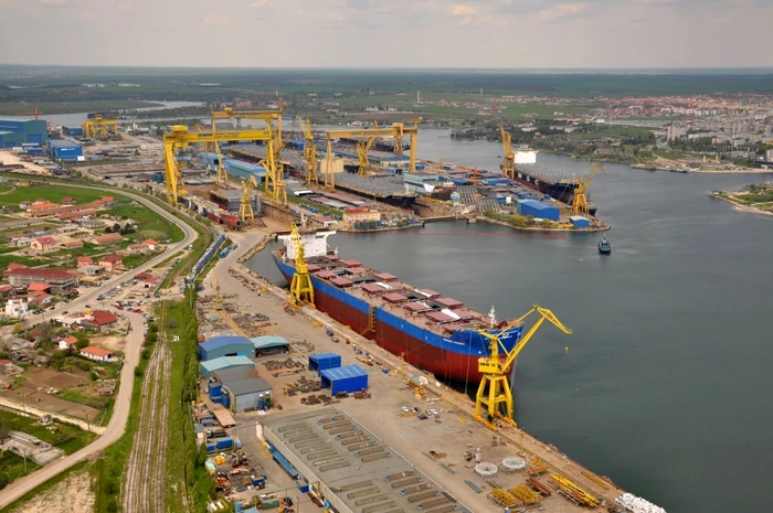 Șantierul naval de la Mangalia FOTO Damen Group