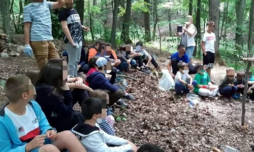 Cristi Bozgan, în tabăra de supraviețuire pentru copii jpeg