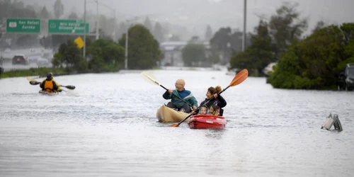 Inundații în California FOTO AFP
