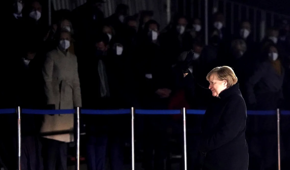 angela merkel armata germana ceremonie foto epa efe