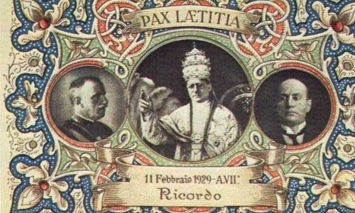 Imperiul lumesc al Vaticanului, dăruit de Benito Mussolini jpeg