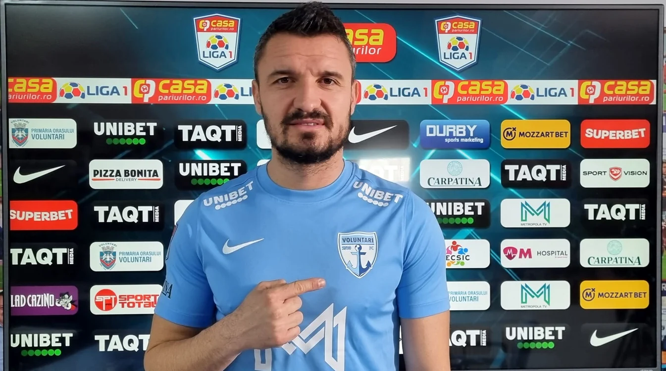 Budescu a ales pe FC Voluntari pentru a fi mai aproape de casă (Foto: Facebook / FC Voluntari)