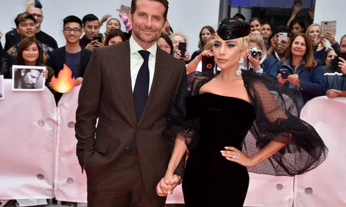 Lady Gaga şi Bradley Cooper joacă împreună în filmuil "A star is born" jpeg