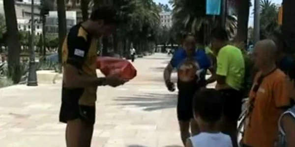 Ricardo Abad, la finalul unei curse de maraton