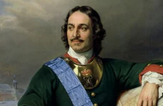 Petru cel Mare. Portret de Paul Delaroche (© Wikimedia Commons)