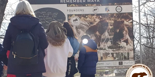 Copiii instituţionalizaţi în vizită la Sanctuarul LIbearty FOTO Asociaţia Milioane de Prieteni