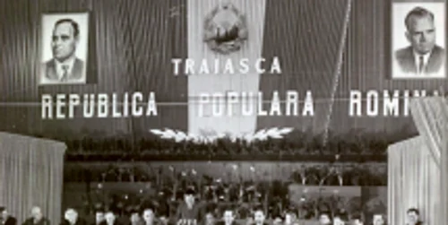 Constanţa 3 aprilie 1958. Aspecte de la Consfătuirea de ţară a ţăranilor şi lucrătorilor din sectorul socialist al agriculturii. Sursa Fototeca online a comunismului românesc Cota 23/1958