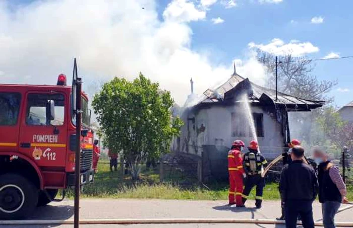 incendiu branesti