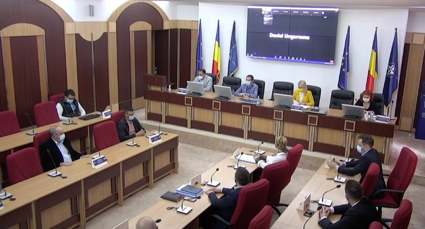 Şedinţa aleşilor locali a avut loc la Consiliul Judeţean Vrancea