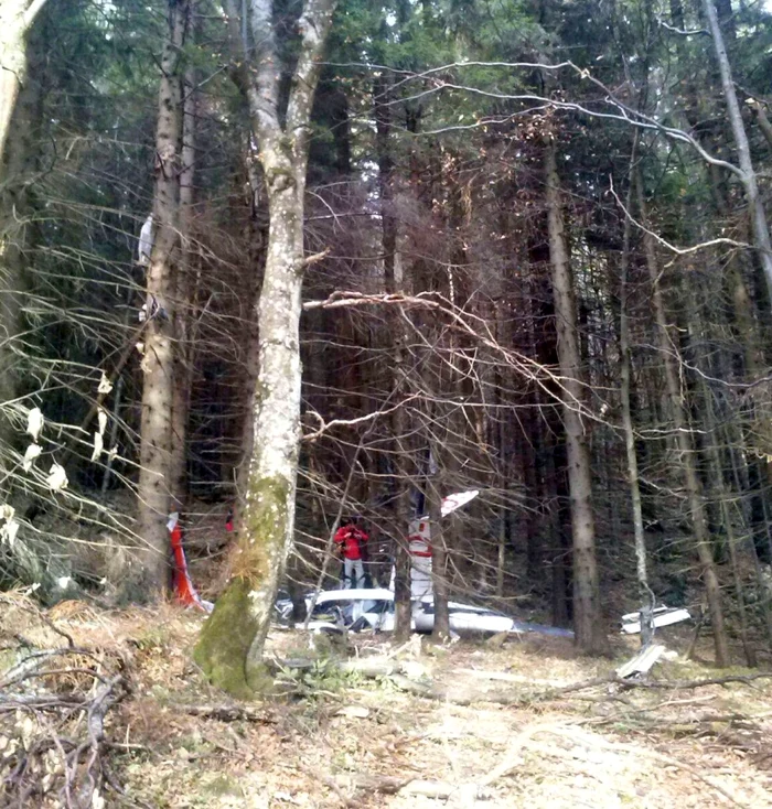 Zona a fost izolată până la venirea criminaliştilor