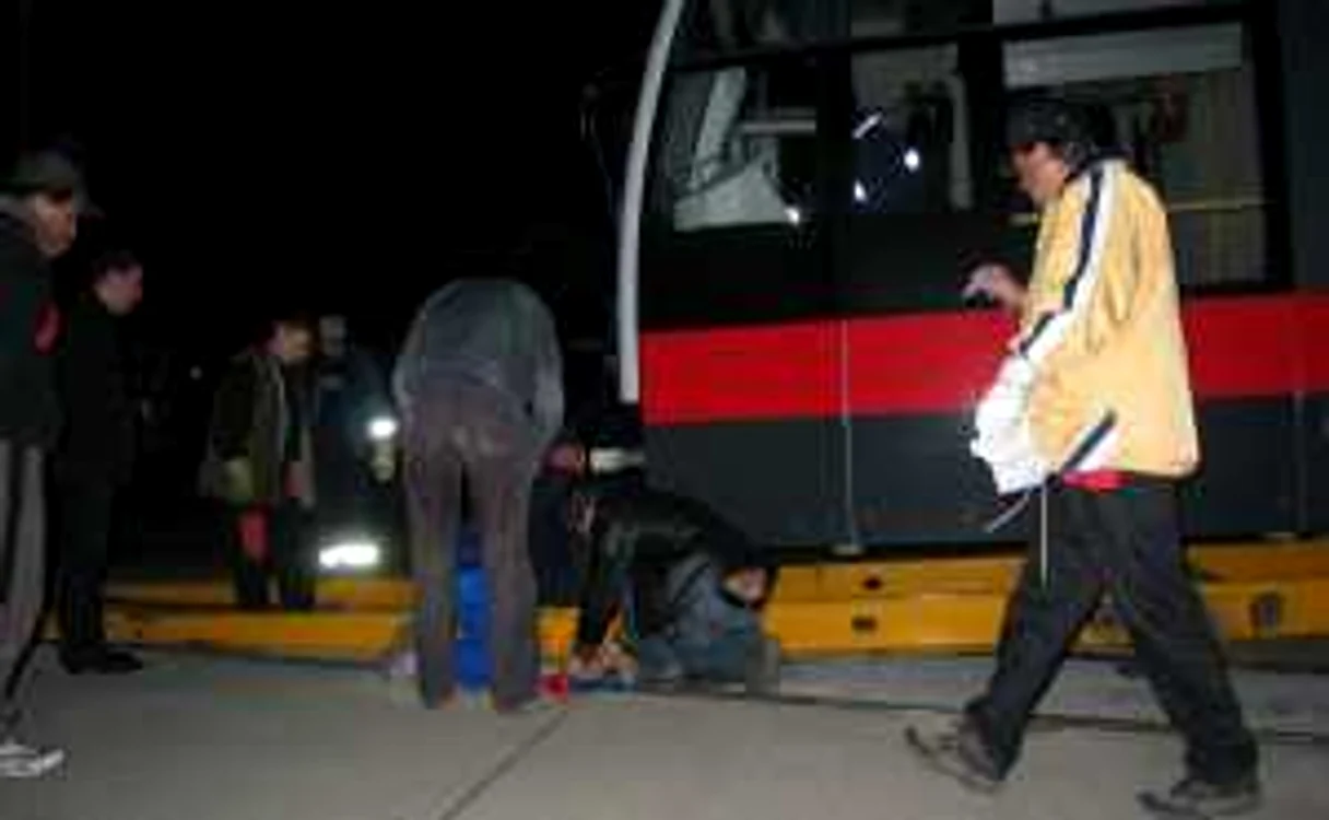 Accidentul s-a petrecut aseară, după ce tramvaiul plecase din stația de lângă gară