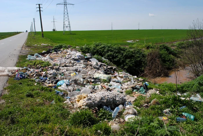 Teama că cetățenii ar putea să arunce, din nou, gunoaiele pe oriunde este mare FOTO: Cristina Ciocan