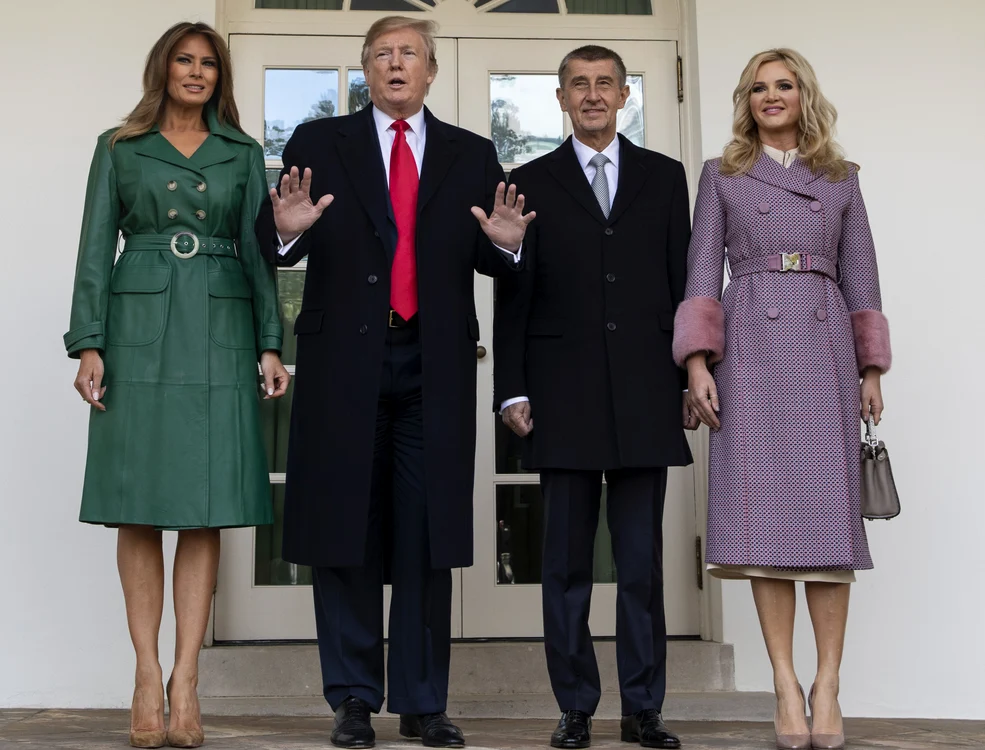 
    Melania Trump și Monika Babisova s-au întrecut în ținuteFoto: Getty  