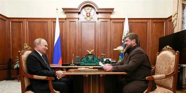 Kadirov primit de Putin la Kremlin FOTO EPA EFE jpg