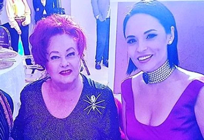 
    Andreea Marin a publicat un mesaj în care îi mulțumește Stelei Popescu pentru toată activitatea artisticăFoto Instagram  