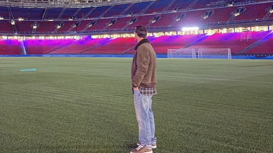 Lionel Messi s-a întors în secret pe Nou Camp. Starul sud-american a călcat iarba catalană după patru ani