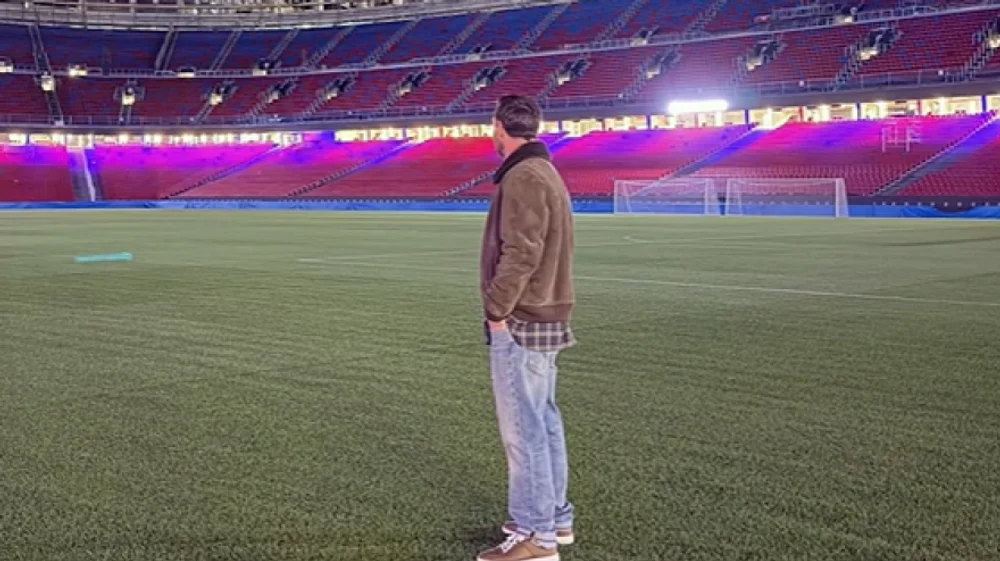 Lionel Messi s-a întors în secret pe Nou Camp. Starul sud-american a călcat iarba catalană după patru ani