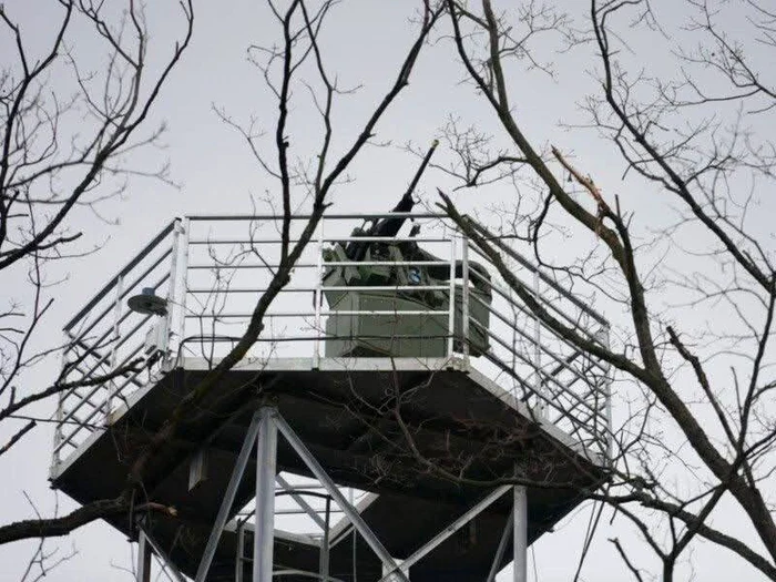 Sistem echipat cu turnuri și turele controlate de la distanță de tip Sky Sentinel/FOTO:X
