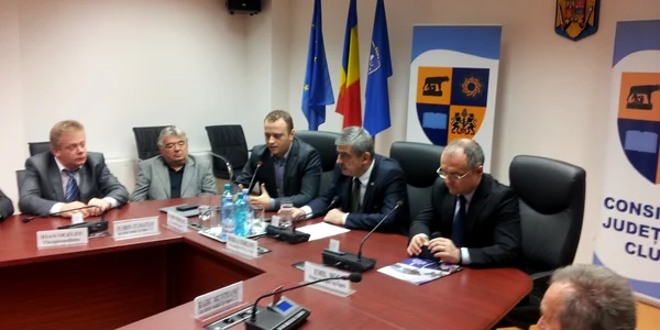Liderii partidelor politice din Cluj au semnat pactul de colaborare pentru CCE foto Remus Florescu