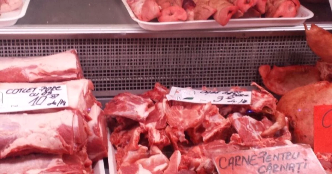 Carnea de porc este cea mai căutată. foto: Diana Deleanu