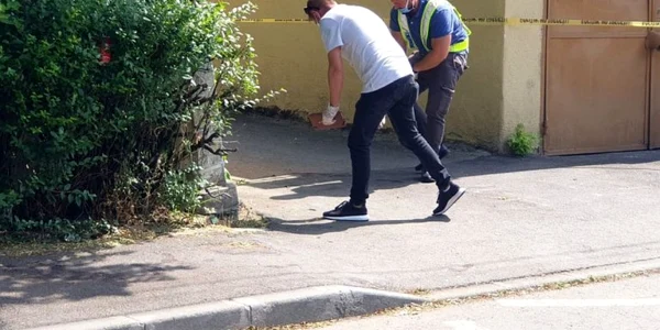 Femeie incendiata Timisoara FOTO pressalert.ro