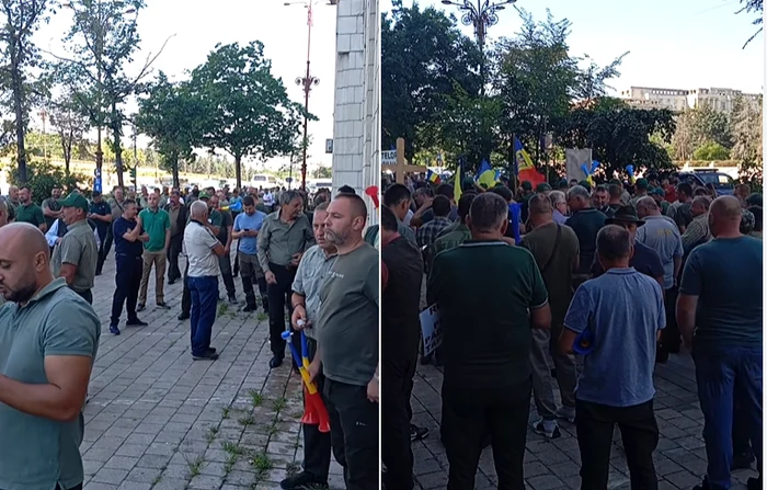 Greva va dura până la ora 12. FOTO captură video Facebook