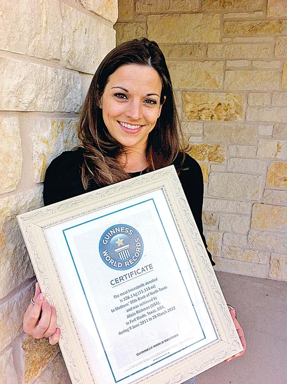 Alicia a fost  omologată de Guinness