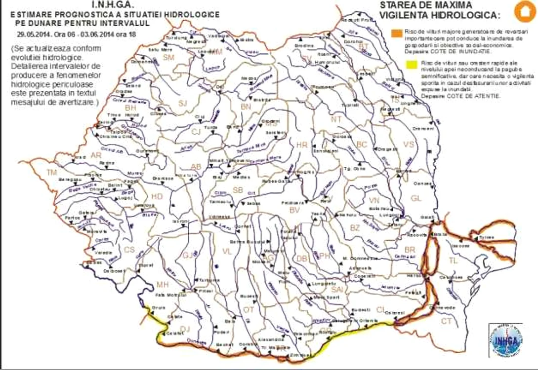 harta inundatii