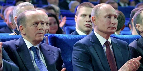Aleksander Bortnikov si Vladimir Putin FOTO EPA-EFE
