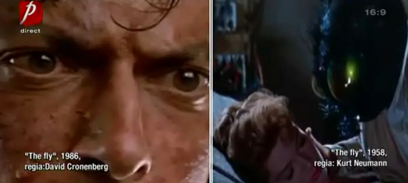 
    The Fly, în regia lui David Cronenberg, este un film înfricoşător, dar extrem de emoţionant şi romantic în acelaşi timpFoto: Captură Prima TV  
