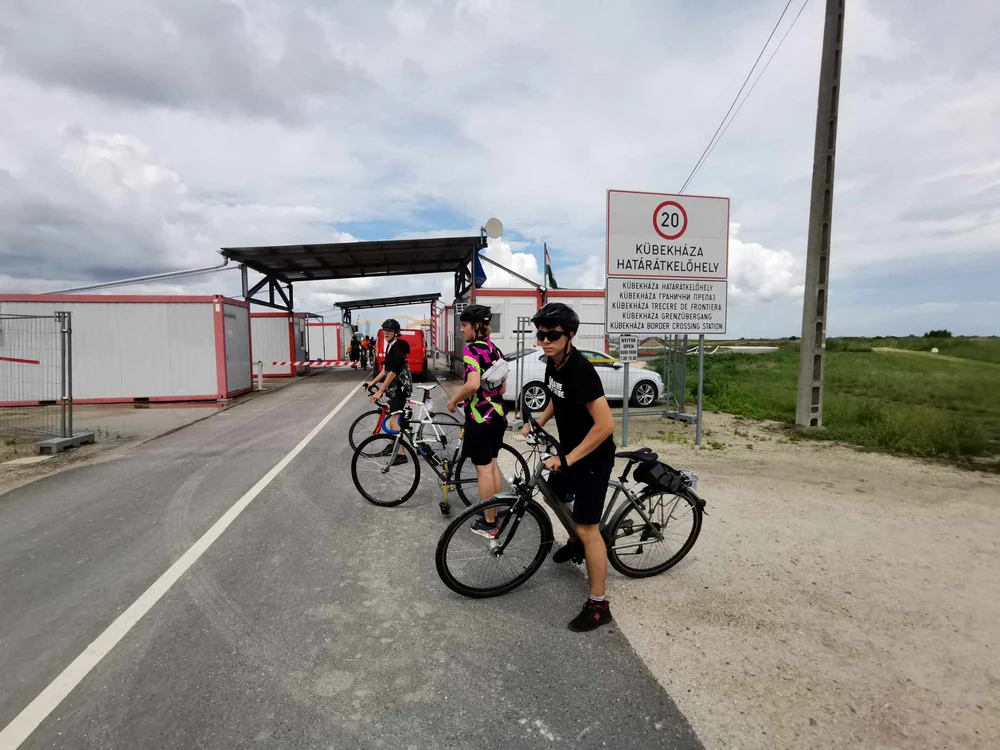 Bicicliștii vor trece din nou frontiera Triplex FOTO Asociația Bastionul