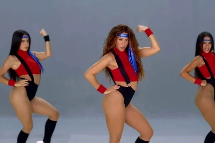 Shakira apare în cel ai recent video al trupei Black Eyed PeasFoto: captură video