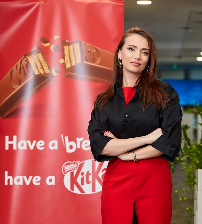 Cristiana Borșaru, Senior Brand Manager KitKat, Nestlé România jpeg