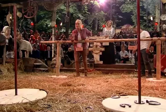 George a reuşit să câştige prima probă, potcova norocoasă, în finala de la Ferma Vedetelor