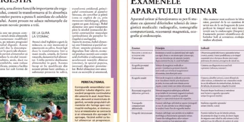 „Sănătatea aparatelor digestiv şi urinar“