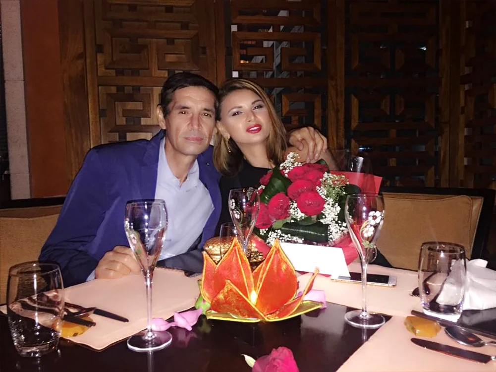 
    Ramona și tatăl ei au luat cina la restaurantul unuia dintre cele mai luxoase hotelurifoto: arhiva personală  