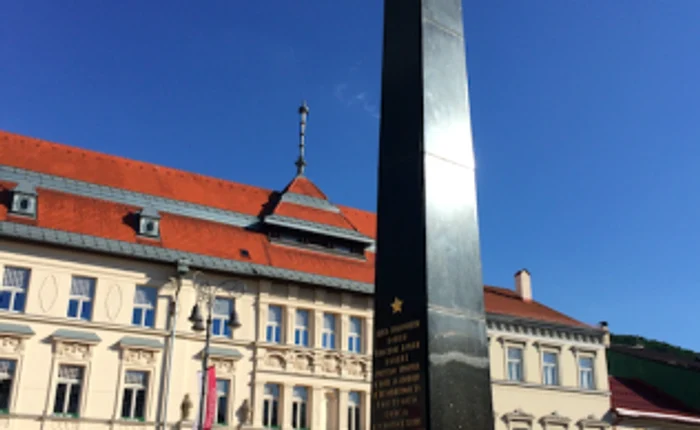 Slovacia Banska Bystrica - monument dedicat Armatei Române Foto Sînziana Ionescu 