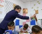 Nicușor Dan a fost la deschiderea noului an școlar la Școala Gimnazială nr. 1 Curcani, jud. Călărași.
