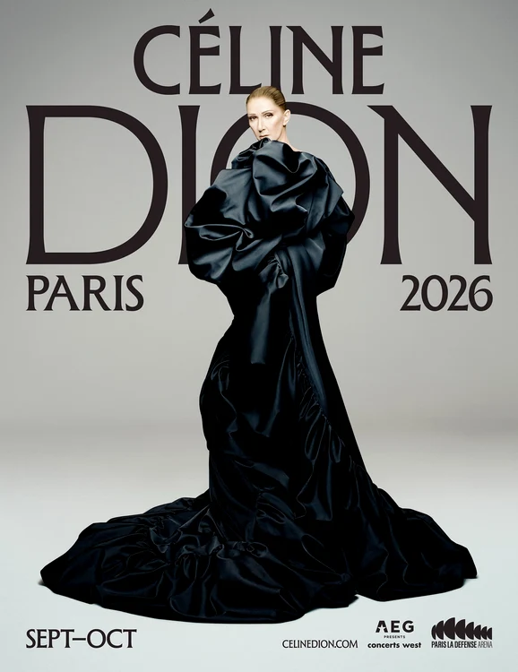 Celine Dion la Paris La Defense jpg