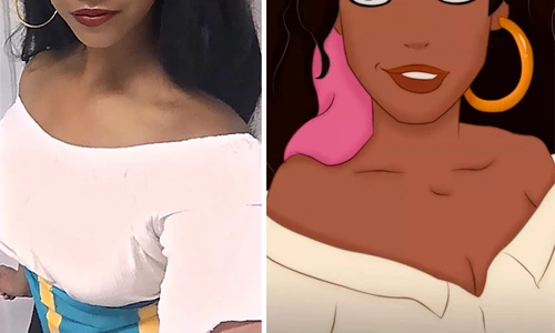 Esmeralda din "Cocoşatul de la Notre Dame" jpeg