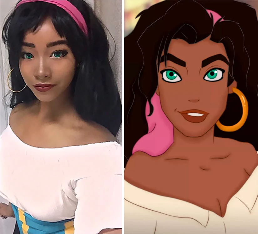 Esmeralda din "Cocoşatul de la Notre Dame" jpeg